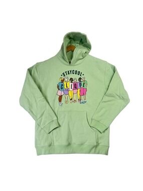 Stay Cool NYC Clique Mens Hoodie Size Large Green